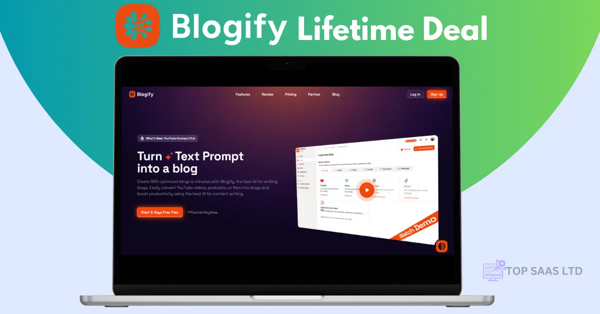 Blogify Lifetime Deal