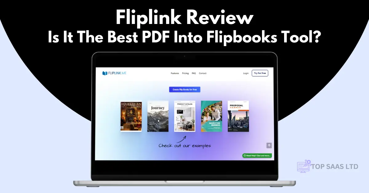 Fliplink Review: Is It The Best PDF Into Flipbooks Tool?