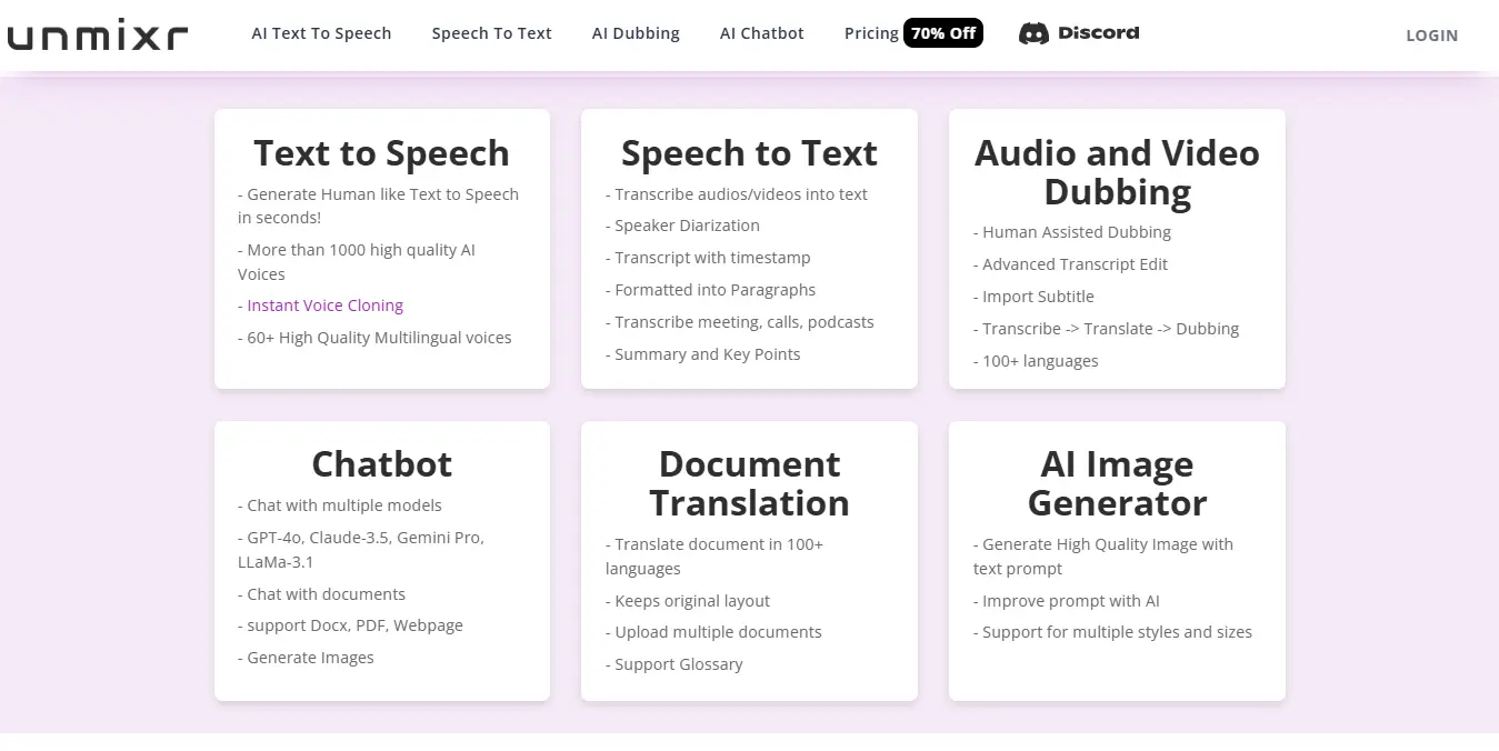 Key Features Of Unmixr AI That You'll Love