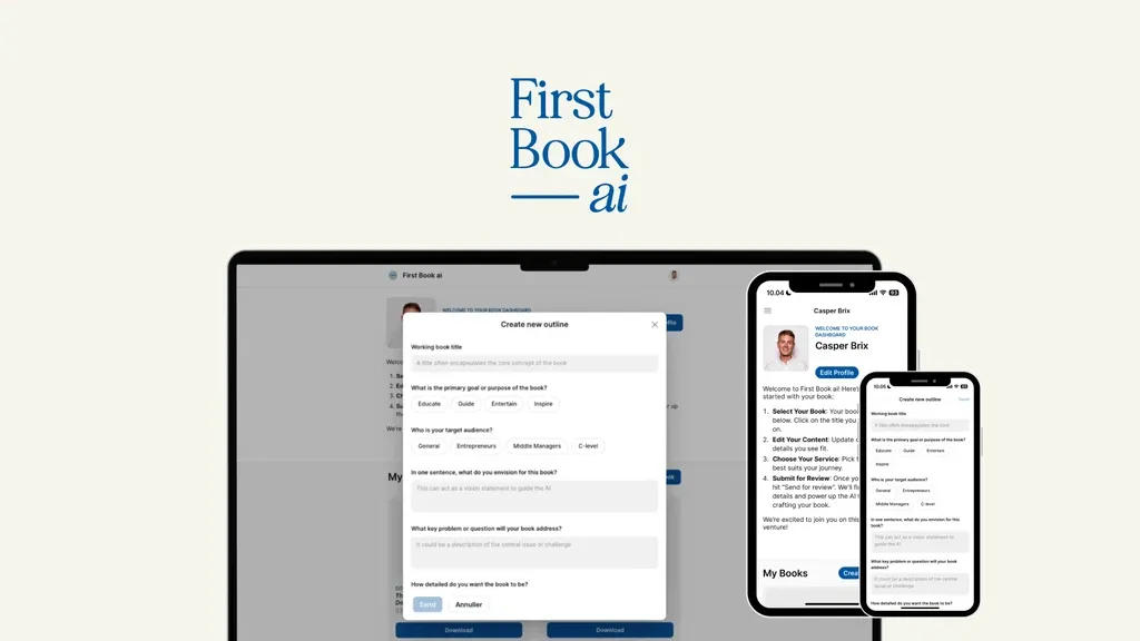 First Book Ai Lifetime Deal