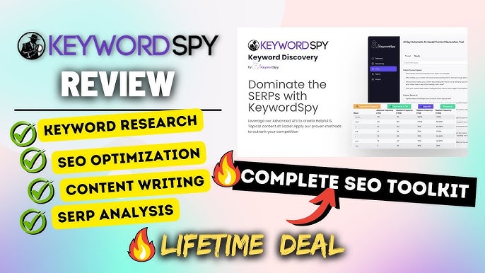 Keywordspy Lifetime Deal Review