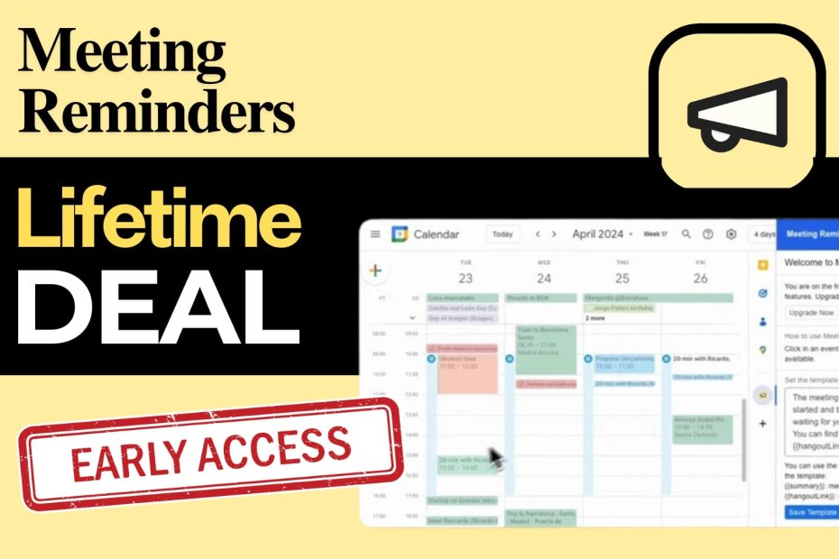 Meeting Reminders Lifetime Deal