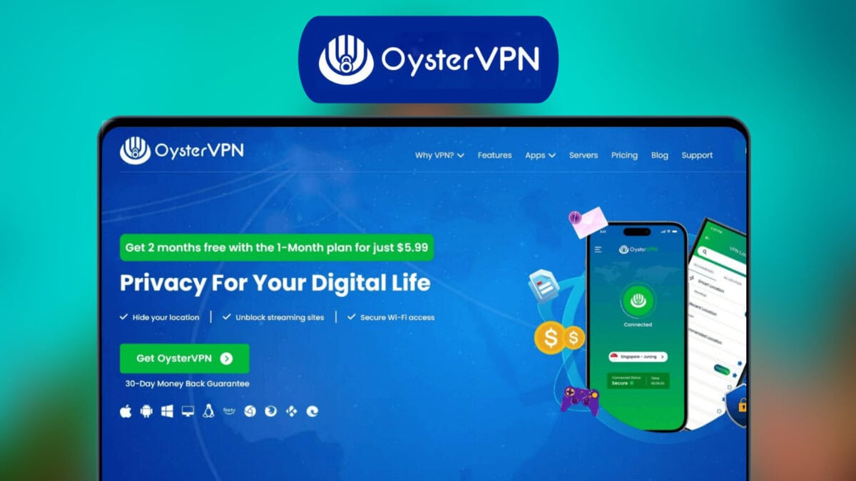 Oystervpn Lifetime Deal