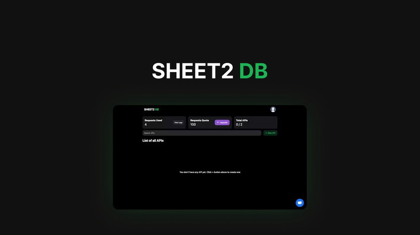 Sheet2Db Review