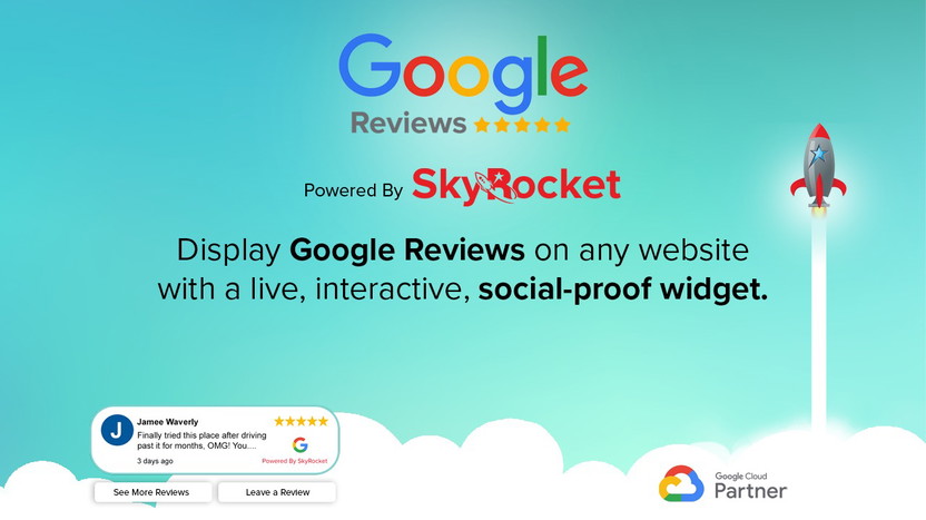 Skyrocket Reviews Website Widget Review