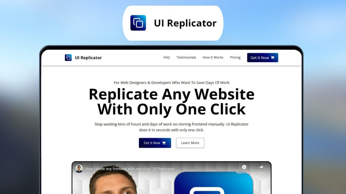 Ui Replicator Lifetime Deal