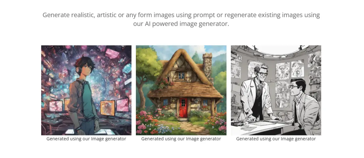 AI Image Generator – Visuals, Reimagined