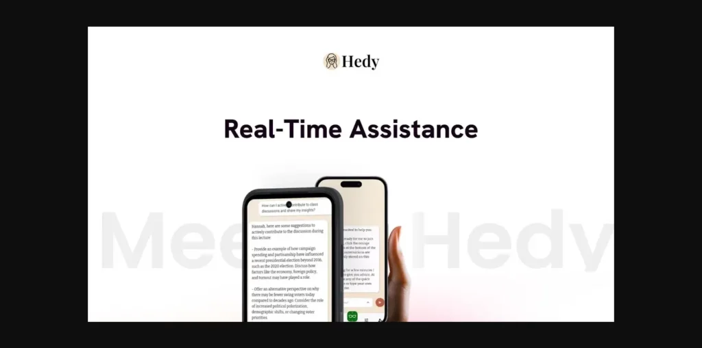 Real-time assistance