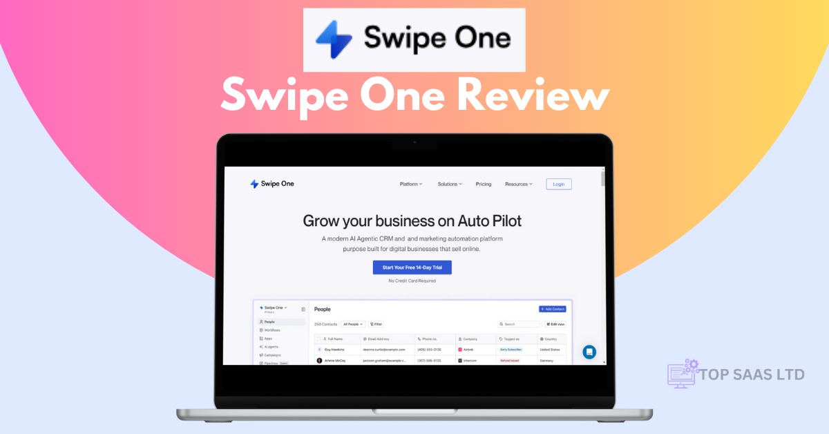 Swipe One Review: #1 AI-powered CRM & Marketing Platform?